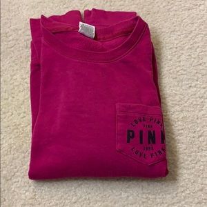Magenta pink crew neck from pink!